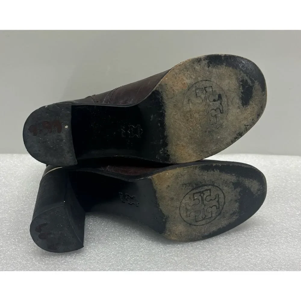 Tory Burch Kayden Booties in Dark Chocolate Size 7.5